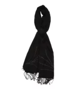 Cashmere Wrap with Swarovski Crystals in Palm Tree Design